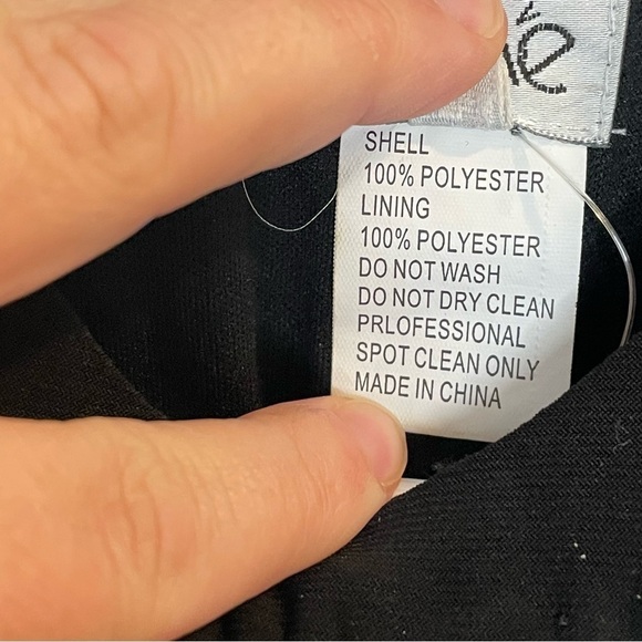 Vintage Cache Black Evening Gown 2 - Picture 8 of 12